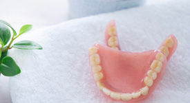 Take safety precautions with your dentures so they don’t become damaged during cleaning